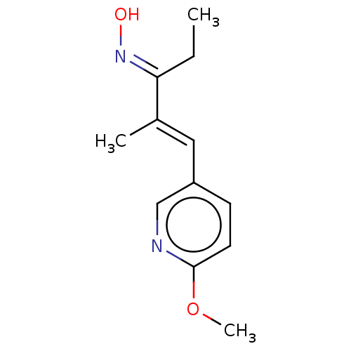 Chemical structure of BindingDB Monomer ID 337808