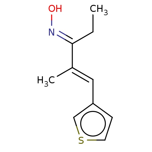 Chemical structure of BindingDB Monomer ID 337809