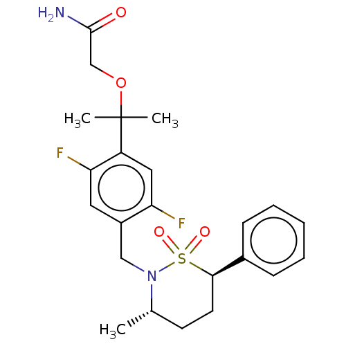 Chemical structure of BindingDB Monomer ID 338438