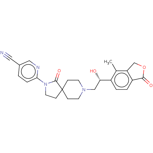 Chemical structure of BindingDB Monomer ID 338440