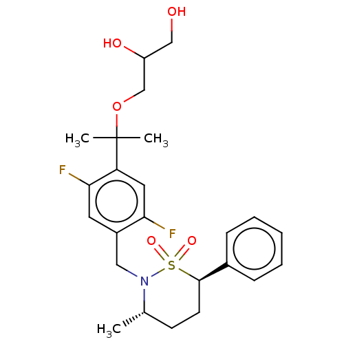 Chemical structure of BindingDB Monomer ID 338447