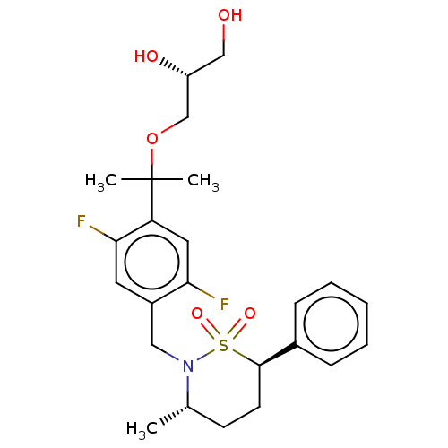 Chemical structure of BindingDB Monomer ID 338450