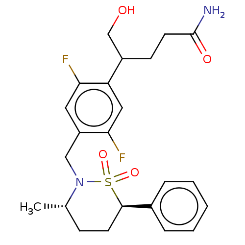 Chemical structure of BindingDB Monomer ID 338456