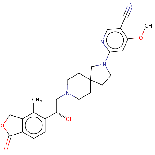 Chemical structure of BindingDB Monomer ID 338470