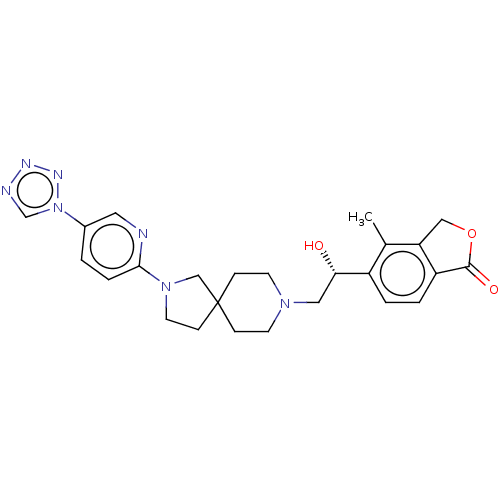 Chemical structure of BindingDB Monomer ID 338476