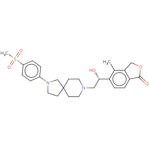 Chemical structure of BindingDB Monomer ID 338500