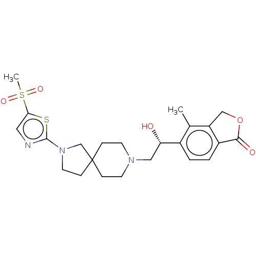 Chemical structure of BindingDB Monomer ID 338507