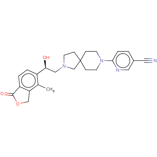 Chemical structure of BindingDB Monomer ID 338524