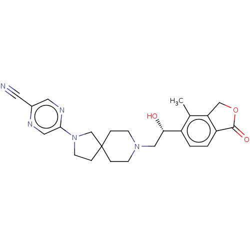 Chemical structure of BindingDB Monomer ID 338554