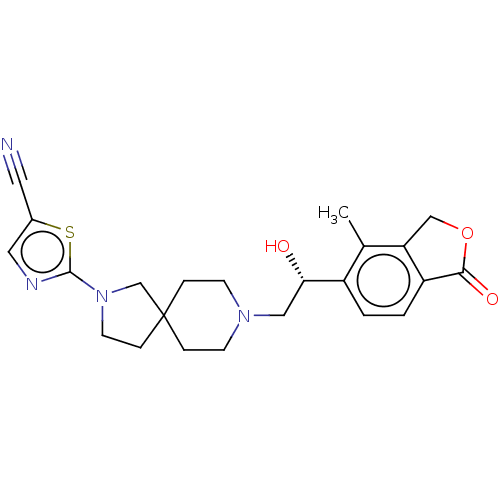 Chemical structure of BindingDB Monomer ID 338561