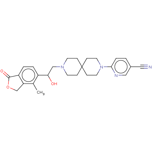 Chemical structure of BindingDB Monomer ID 338575