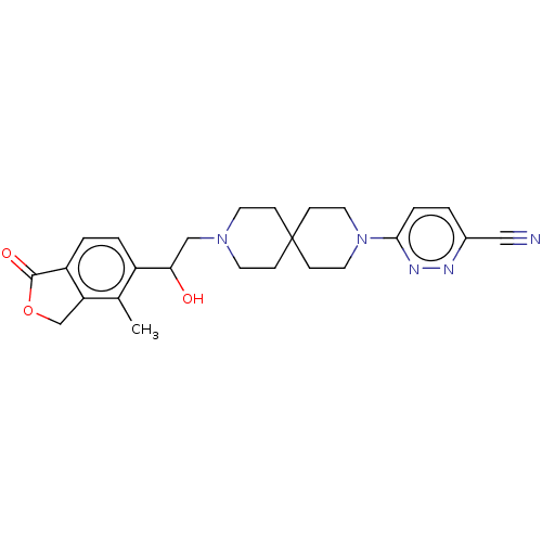Chemical structure of BindingDB Monomer ID 338576