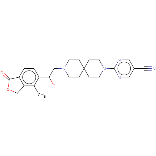 Chemical structure of BindingDB Monomer ID 338580