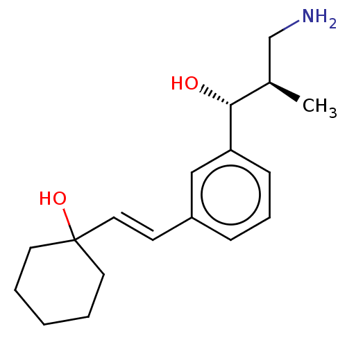Chemical structure of BindingDB Monomer ID 338907