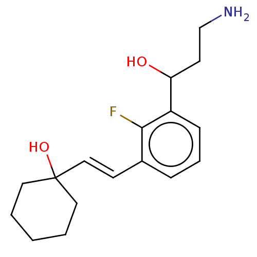 Chemical structure of BindingDB Monomer ID 338910