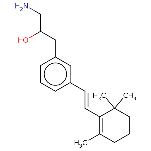 Chemical structure of BindingDB Monomer ID 338934