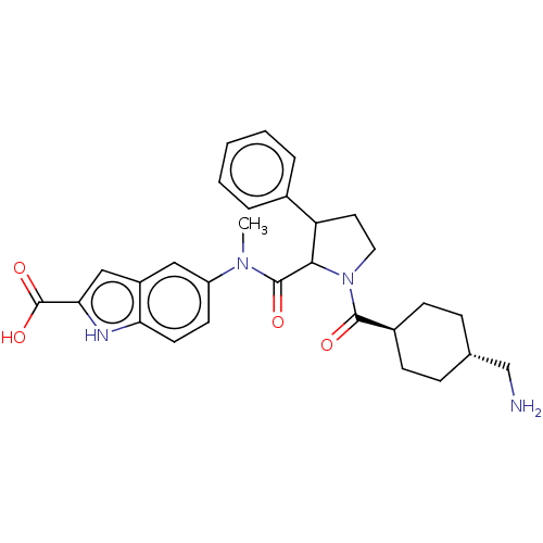 Chemical structure of BindingDB Monomer ID 339874