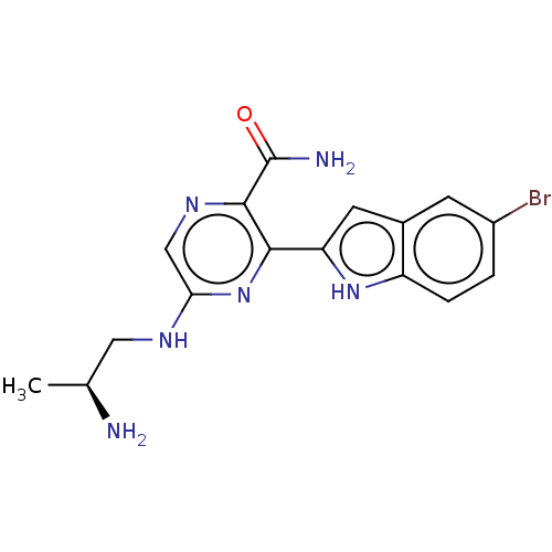 Chemical structure of BindingDB Monomer ID 339974