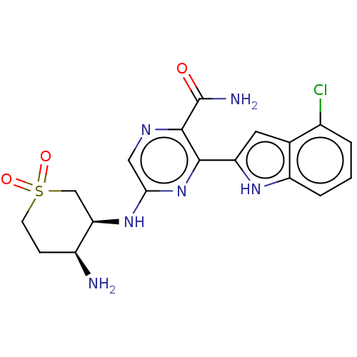 Chemical structure of BindingDB Monomer ID 339983