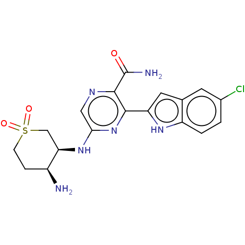 Chemical structure of BindingDB Monomer ID 339986