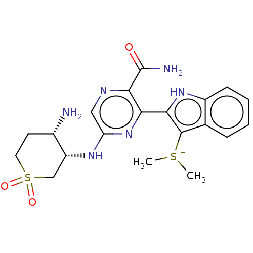 Chemical structure of BindingDB Monomer ID 340007