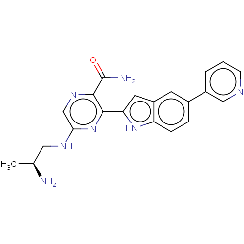 Chemical structure of BindingDB Monomer ID 340008