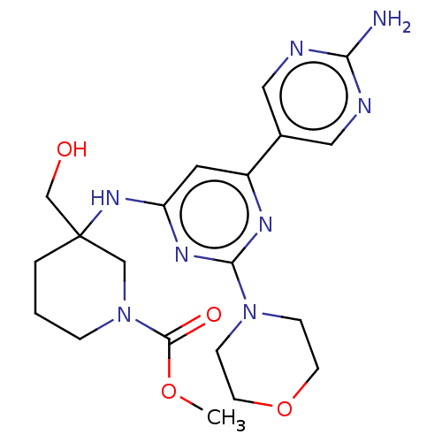 Chemical structure of BindingDB Monomer ID 340316