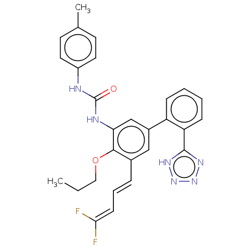 Chemical structure of BindingDB Monomer ID 340784
