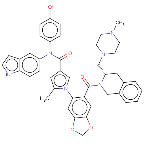 Chemical structure of BindingDB Monomer ID 341034