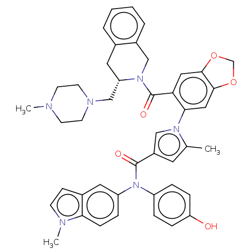 Chemical structure of BindingDB Monomer ID 341037