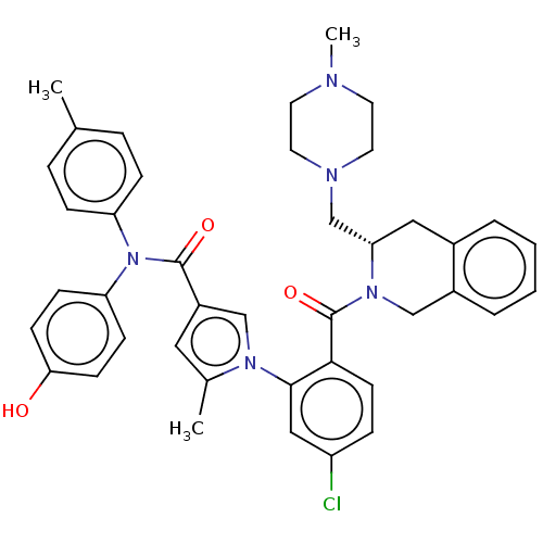Chemical structure of BindingDB Monomer ID 341038