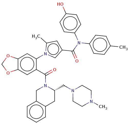 Chemical structure of BindingDB Monomer ID 341043