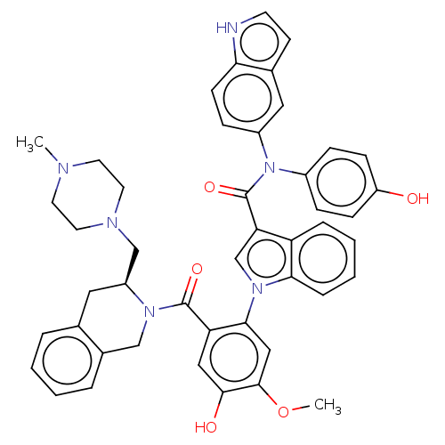 Chemical structure of BindingDB Monomer ID 341130