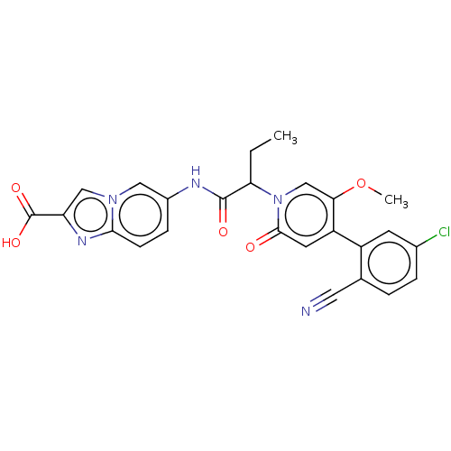 Chemical structure of BindingDB Monomer ID 341191
