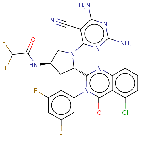 Chemical structure of BindingDB Monomer ID 341282