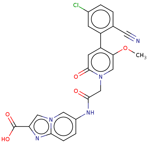 Chemical structure of BindingDB Monomer ID 341289