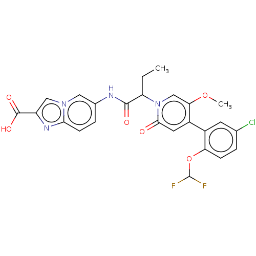 Chemical structure of BindingDB Monomer ID 341290