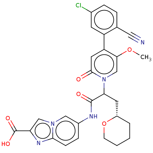 Chemical structure of BindingDB Monomer ID 341292
