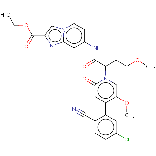 Chemical structure of BindingDB Monomer ID 341294