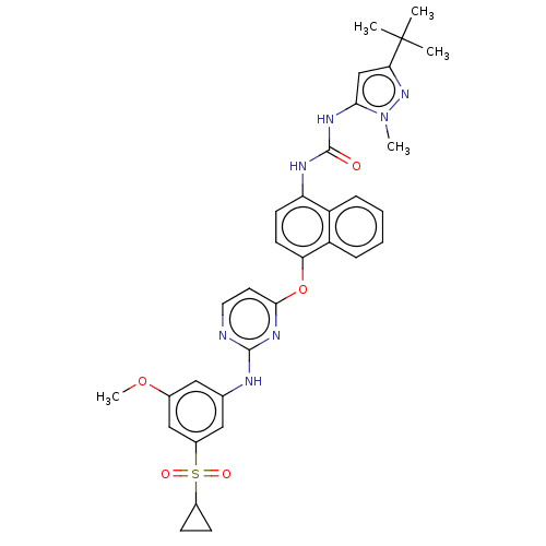 Chemical structure of BindingDB Monomer ID 342103