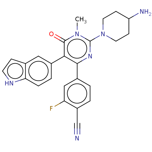 Chemical structure of BindingDB Monomer ID 342173
