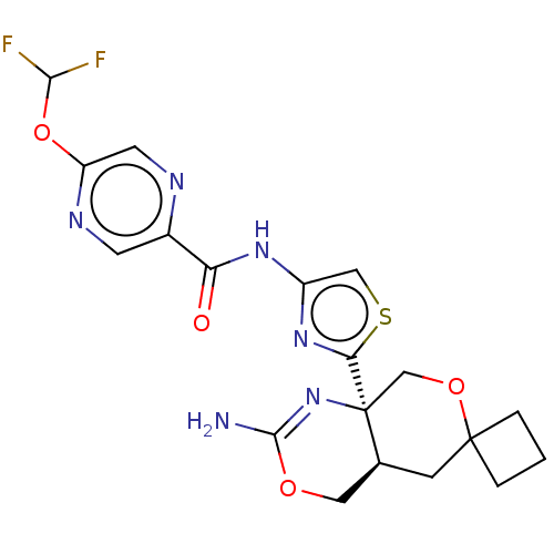 Chemical structure of BindingDB Monomer ID 342442