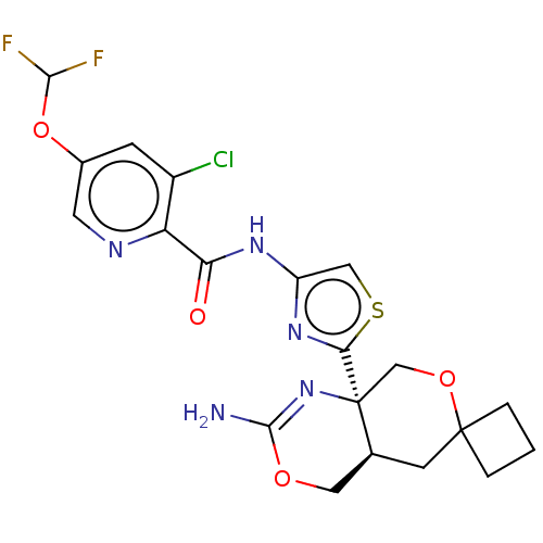 Chemical structure of BindingDB Monomer ID 342443