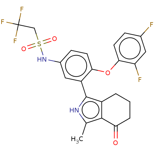 Chemical structure of BindingDB Monomer ID 342605
