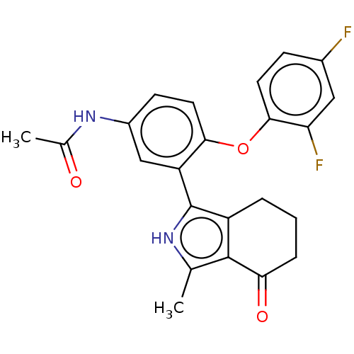 Chemical structure of BindingDB Monomer ID 342607