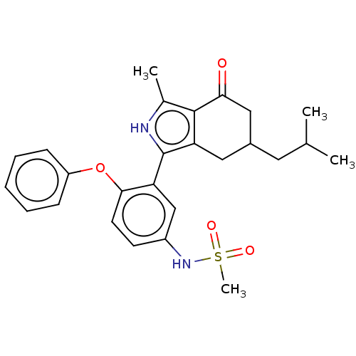 Chemical structure of BindingDB Monomer ID 342626