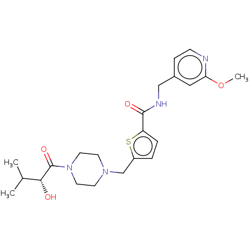 Chemical structure of BindingDB Monomer ID 342660