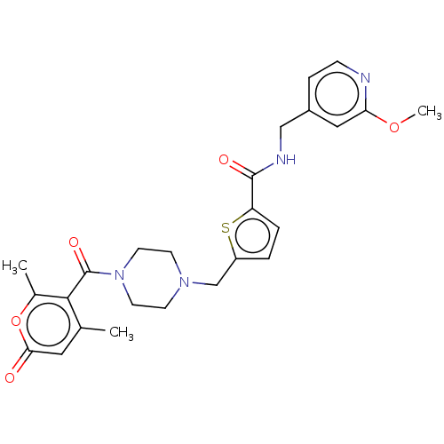 Chemical structure of BindingDB Monomer ID 342664
