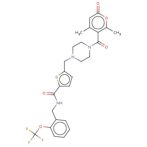 Chemical structure of BindingDB Monomer ID 342665