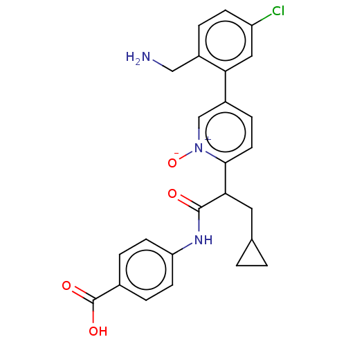 Chemical structure of BindingDB Monomer ID 345095